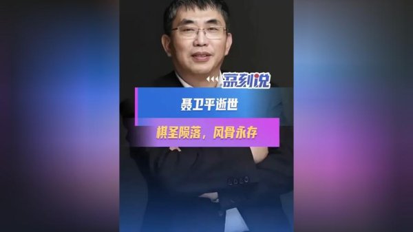 爱游戏体育下载 聂卫平病逝,棋局终盘映风骨