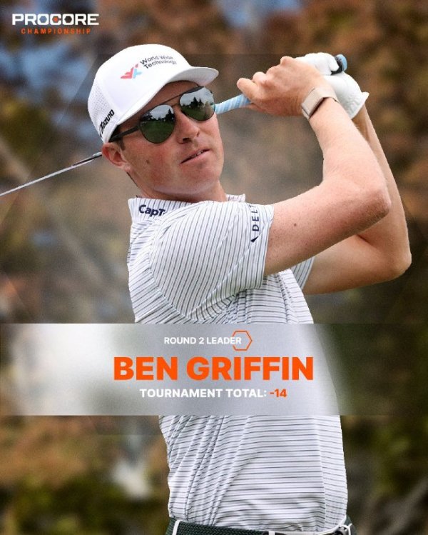 爱游戏体育下载 普罗科锦标赛次轮格里芬领先 莱德杯队员全员晋级